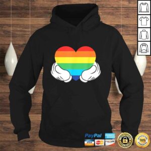Disney Mickey Mouse Rainbow Hands Tee Shirt 3 Disney Mickey Mouse Rainbow Hands Tee Shirt 4