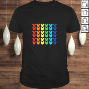 Disney Mickey Mouse Rainbow Icons Shirt