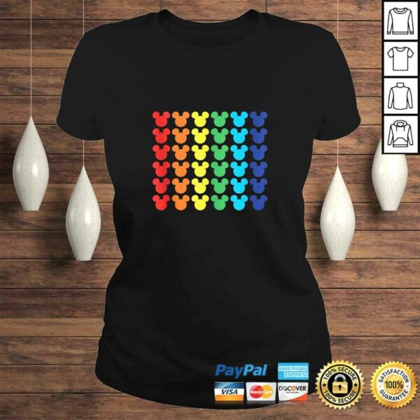 Disney Mickey Mouse Rainbow Icons Shirt