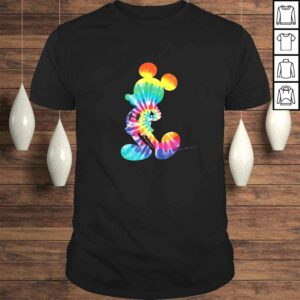 Disney Mickey Mouse Rainbow Tie Dye TShirt Disney Mickey Mouse Rainbow Tie Dye TShirt