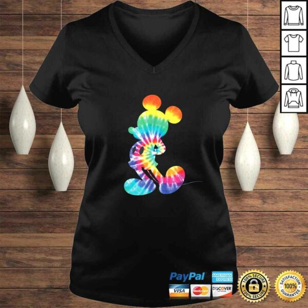 Disney Mickey Mouse Rainbow Tie Dye TShirt