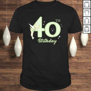 Disney Peter Pan 40th Birthday Tinkerbell PortraiShirt 1