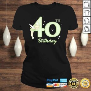 Disney Peter Pan 40th Birthday Tinkerbell PortraiShirt 2 Disney Peter Pan 40th Birthday Tinkerbell PortraiShirt 3
