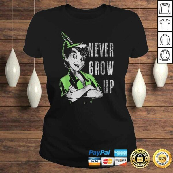 Disney Peter Pan Never Grow Up Vintage PortraiShirt