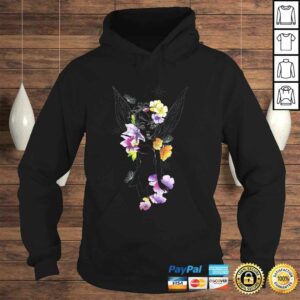 Disney Peter Pan Tinker Bell Outline Floral Sketch PortraiTShirt Gift 4