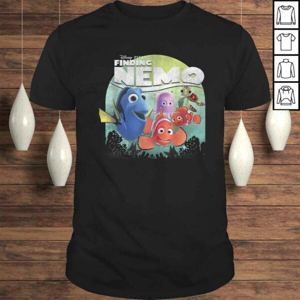 Disney Pixar Finding Nemo Group Shot Poster Graphic TShirt