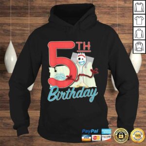 Disney Pixar Toy Story 4 Forky 5th Birthday T-shirt 3 Disney Pixar Toy Story 4 Forky 5th Birthday T shirt 4