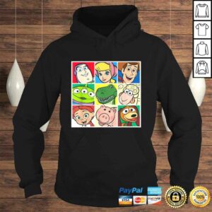 Disney Pixar Toy Story Cast Character Grid V-Neck T-Shirt 3 Disney Pixar Toy Story Cast Character Grid V Neck T Shirt 4