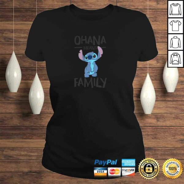 Disney Stitch Ohana Means Family Pullover Hoodie