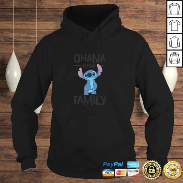 Disney Stitch Ohana Means Family Pullover Hoodie