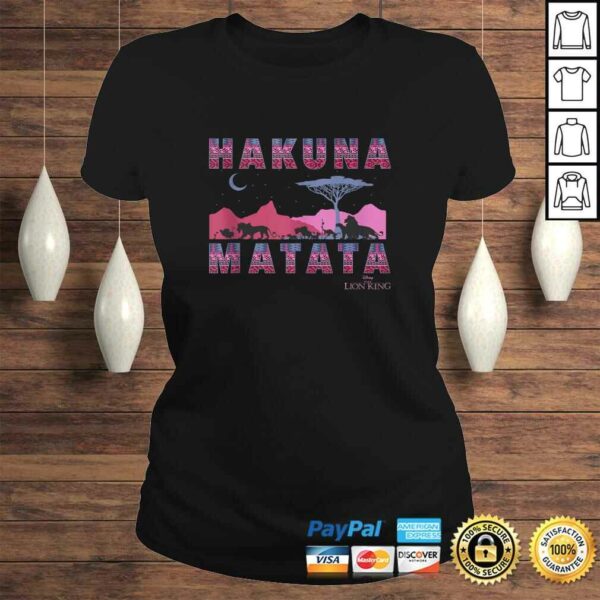 Disney The Lion King Hakuna Matata Moon And Mountains Gift Top