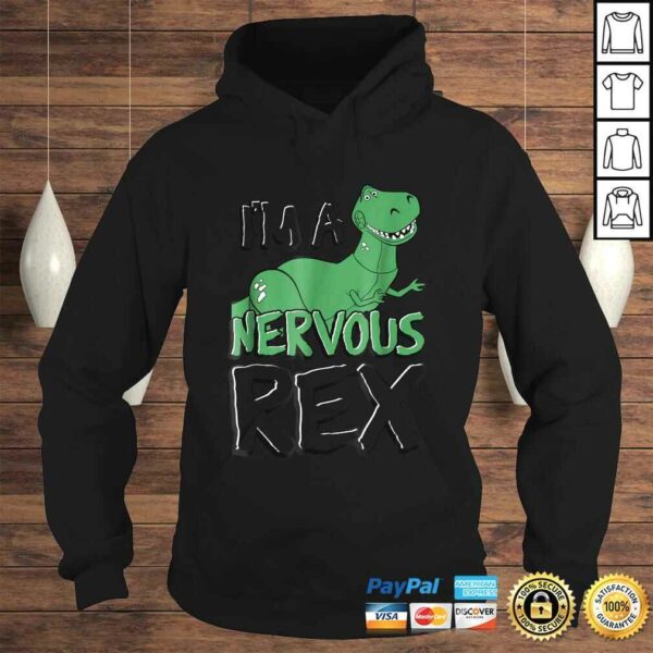 Disney Toy Story Nervous Rex Graphic V-Neck T-Shirt