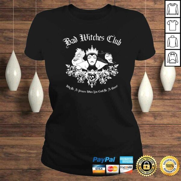 Disney Villains Bad Witches Club Group Shot TShirt Gift