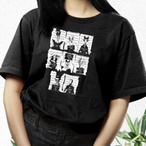 Disney Villains Mugshot Funny T Shirt 3