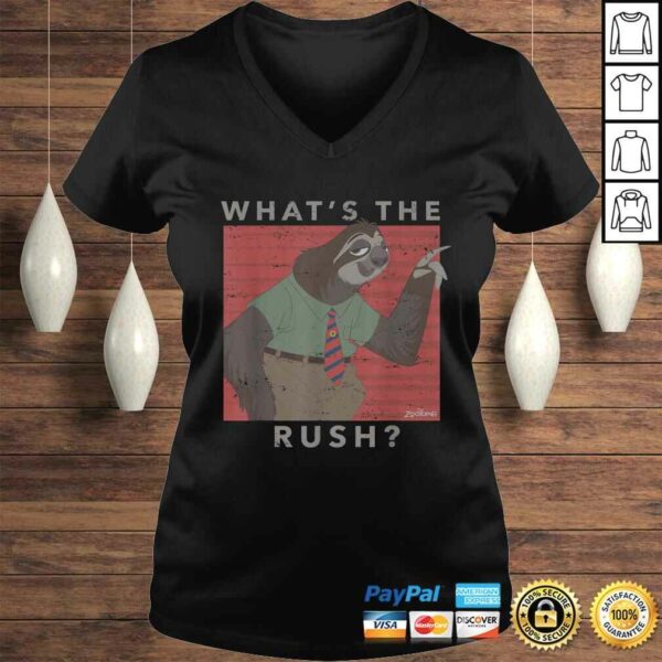 Disney Zootopia Flash What’s The Rush Tee T-Shirt