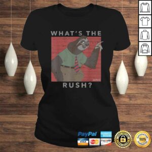 Disney Zootopia Flash What's The Rush Tee T-Shirt 2 Disney Zootopia Flash Whats The Rush Tee T Shirt 3