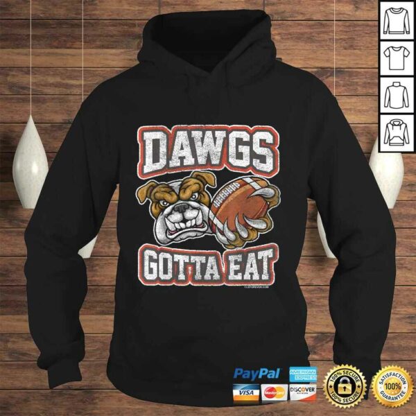 Distressed Dawgs Gotta Eat CLE V-Neck T-Shirt