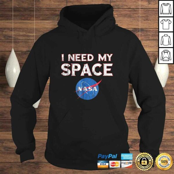 Distressed NASA logo I need my space Gift TShirt