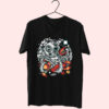 Diver Octopus Funny Graphic T Shirt
