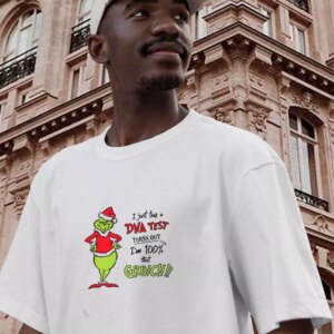 Dna Test I'M 100 Percent Grinch Thanksgiving Vintage T Shirt 2 Dna Test IM 100 Percent Grinch Thanksgiving Vintage T Shirt 3