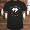 Doberman Pinscher Mom Shirt for Women