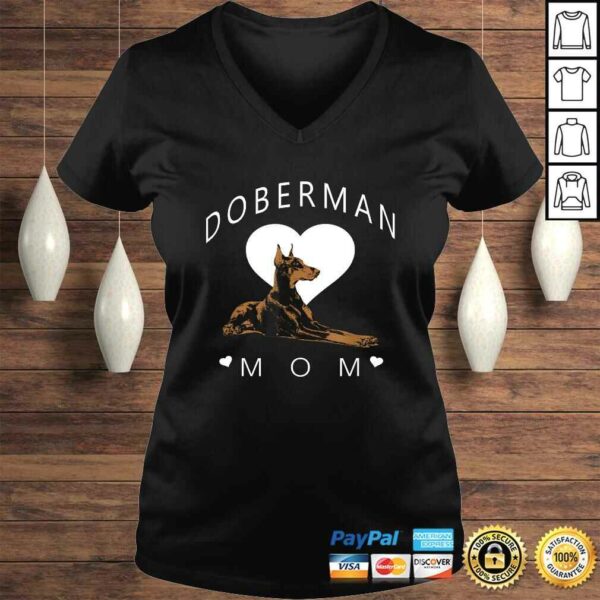 Doberman Pinscher Mom Shirt for Women