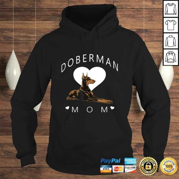 Doberman Pinscher Mom Shirt for Women