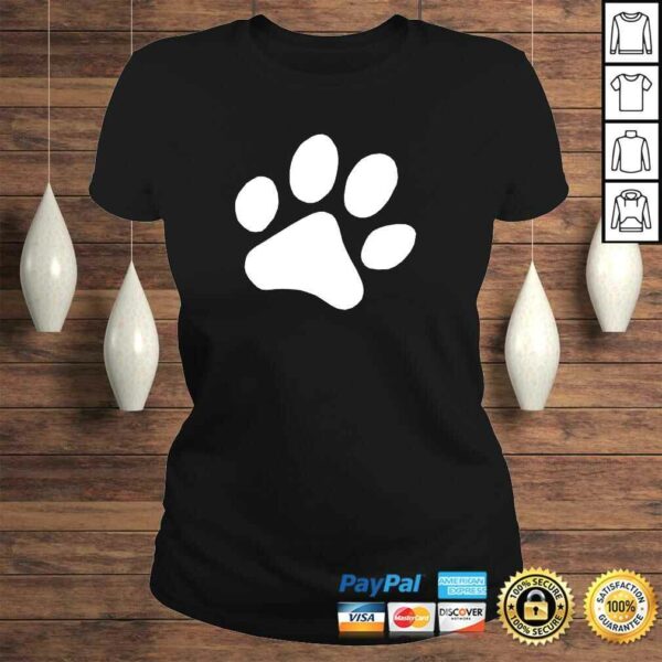 Dog Paw Print Dog Print Dog Themed Dog Owner Hoodie