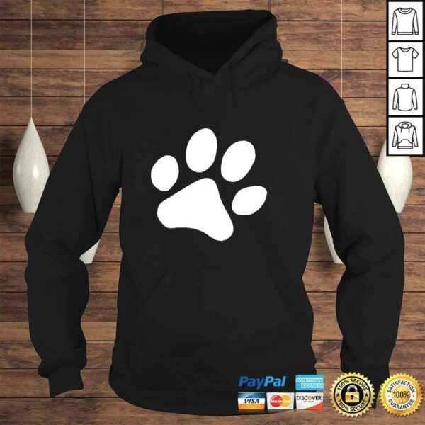 Dog Paw Print Dog Print Dog Themed Dog Owner Hoodie