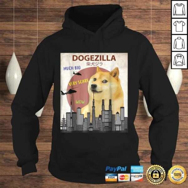 Dogezilla Shirt  Funny DOGE MEME Shiba Inu Dog TShirt