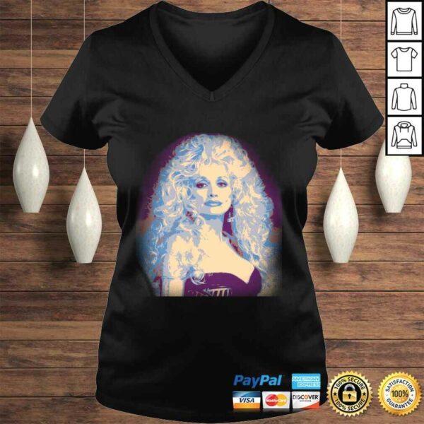 Dolly Parton Dissolved Vintage Long Sleeve Shirt