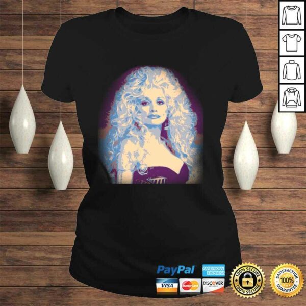 Dolly Parton Dissolved Vintage Long Sleeve Shirt