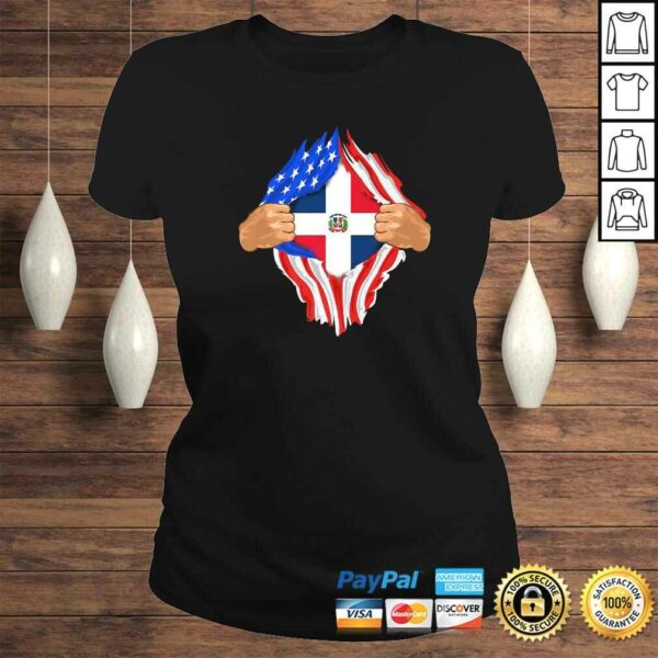 Dominican Blood Inside Me Shirt Dominican Republic Flag Gift