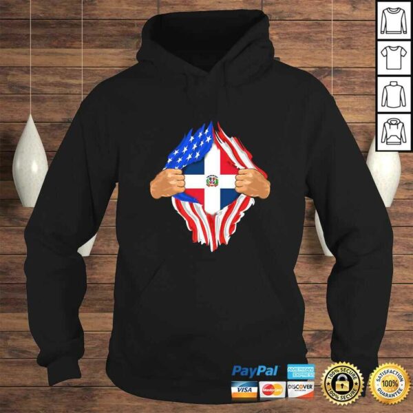 Dominican Blood Inside Me Shirt Dominican Republic Flag Gift