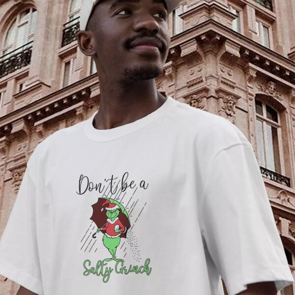 Don’T Be A Salty Grinch Thanksgiving Vintage T Shirt