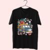 Donut Van Funny Graphic T Shirt
