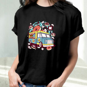 Donut Van Funny Graphic T Shirt 2 Donut Van Funny Graphic T Shirt 3