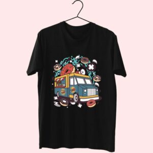 Donut Van Funny Graphic T Shirt 3 Donut Van Funny Graphic T Shirt 4