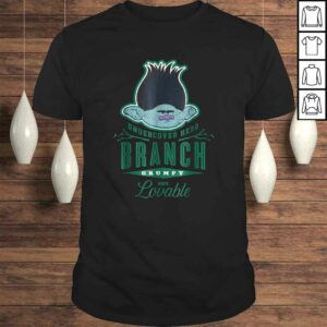 DreamWorks Trolls Branch Grumpy But Lovable TShirt DreamWorks Trolls Branch Grumpy But Lovable TShirt