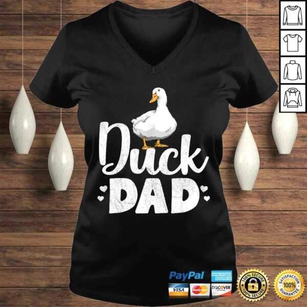 Duck Dad Funny Water Ducklings Farmer Shirt