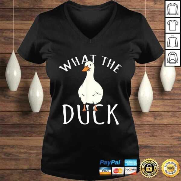 Duck Shirt – What The Duck Gift TShirt