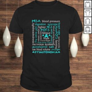 Dysautonomia Awareness Shirt Teal Ribbon Gift Dysautonomia Awareness Shirt Teal Ribbon Gift