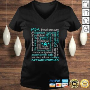 Dysautonomia Awareness Shirt Teal Ribbon Gift