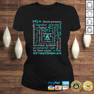Dysautonomia Awareness Shirt Teal Ribbon Gift 2 Dysautonomia Awareness Shirt Teal Ribbon Gift 3