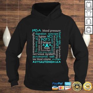 Dysautonomia Awareness Shirt Teal Ribbon Gift 3 Dysautonomia Awareness Shirt Teal Ribbon Gift 4