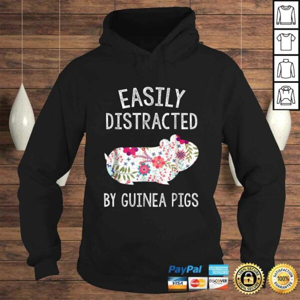 Easily Distracted By Guinea Pigs Shirt Piggie Lover Gifts