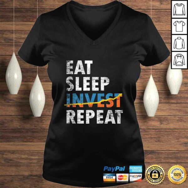 Eat Sleep Invest Repeat Investment Trading Shirt