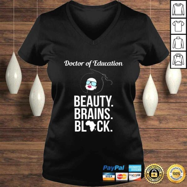 EdD Doctor of Education Black Brains Doctorate Graduation Tee T-Shirt