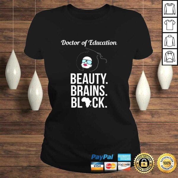 EdD Doctor of Education Black Brains Doctorate Graduation Tee T-Shirt