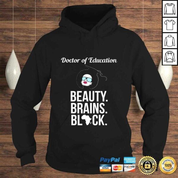 EdD Doctor of Education Black Brains Doctorate Graduation Tee T-Shirt